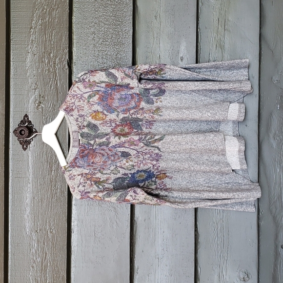 Anthropologie Saturday Sunday Kelyn Hacci Pullover Gray sz XS Women's Top - Picture 4 of 9